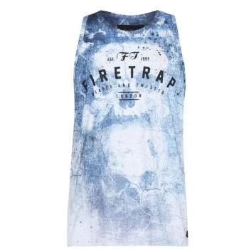 image of Firetrap Sub Vest Mens - Blue