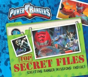 Image of Disney power Rangers Top Secret Files Hardback