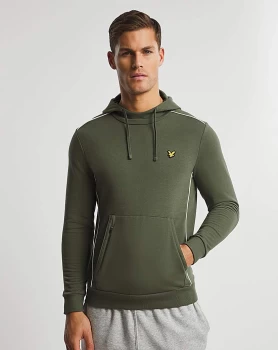 image of Lyle & Scott Contrast Piping Hoodie