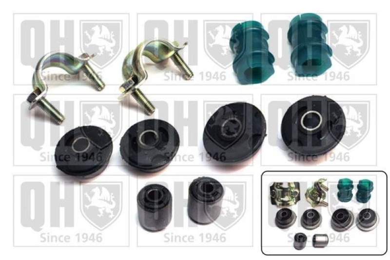 Image of QUINTON HAZELL Repair kit, anti-roll bar bush QUINTON HAZELL EMBK2066
