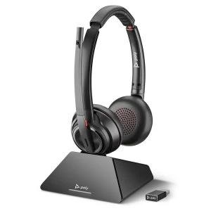 image of Poly Savi 8220 UC USB-A Stereo Headset