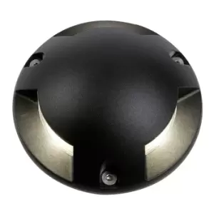 image of Zink SCOUT Outdoor Surface Mounted Ground Light (150mm) Black