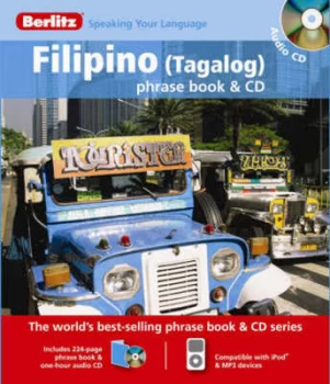 Image of Filipino tagalog Phrase Book and Cd. by Berlitz Publishing Company Book