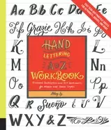 Image of hand lettering a to z workbook essential instruction and 80 worksheets for