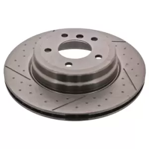 image of Brake Disc ADB114396 by Blue Print - Single