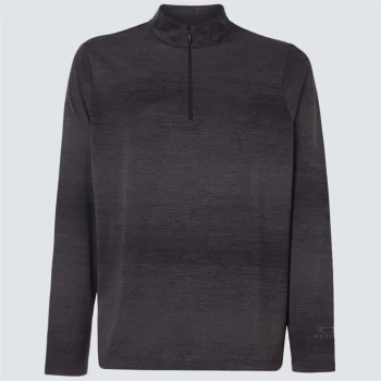 Image of Oakley Oakley Contender Half Zip Mens - Black