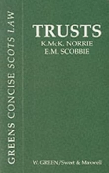 Image of Trusts by Kenneth Mck Norrie and Eilidh M Scobbie and Andrew M. C Dalgleish Book