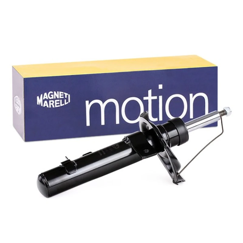 Image of MAGNETI MARELLI 351384070100 Shock absorber Front Axle Right, Gas Pressure, Twin-Tube, Suspension Strut, Top pin Shock Absorber (854)