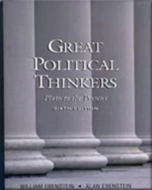 Image of Great political thinkers by William Ebenstein