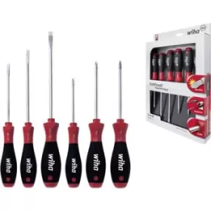 Image of Wiha Workshop Screwdriver set 6 Piece Slot, Phillips, Pozidriv