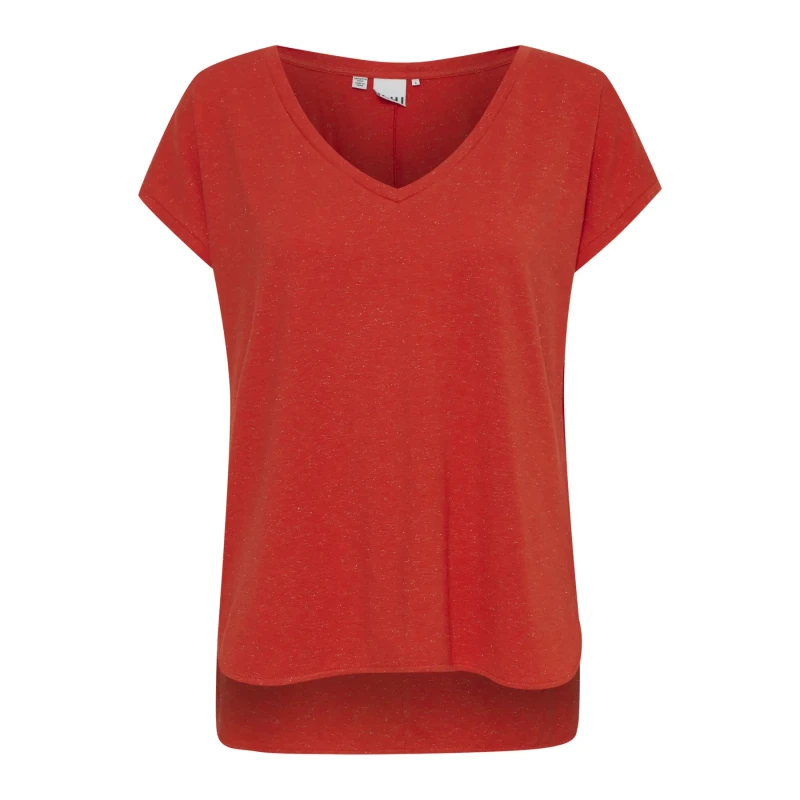 Image of Ichi Womens T-Shirt Ichi Rebel SS12 Orange Female L
