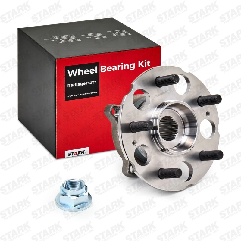 Image of STARK SKWB-0180219 Wheel bearing kit Rear Axle Wheel Bearing Kit (654)