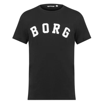 Image of Replay Graphic Dog T Shirt - Black