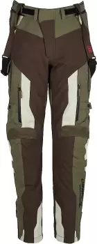 Image of Furygan Discovery Motorcycle Textile Pants, brown, Size 2XL, brown, Size 2XL