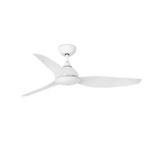 Image of Sioux White Ceiling Fan With DC Motor Smart