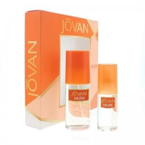 Image of Jovan Musk For Her Gift Set 60ml Eau De Cologne + 30ml Eau De Cologne
