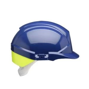 Image of Centurion Reflex Safety Helmet Blue with Yellow Rear Flash Blue Ref