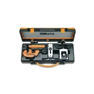 image of Beta Tools 352C/U Pipe Cutter, Deburring & Flaring Kit 003520110