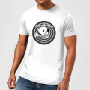 Image of Looney Tunes That's All Folks Porky Pig Mens T-Shirt - White - 3XL