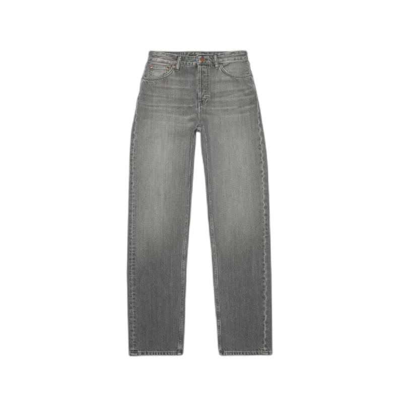 Image of Nudie Jeans Womens Regular Jeans Nudie Jeans Lofty Lo Gris Female 36x32