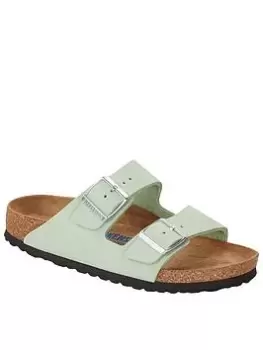 Image of Birkenstock Arizona Sfb Sandal, Green, Size 4, Women