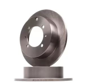 Image of RIDEX Brake disc 82B0089 Brake rotor,Brake discs HYUNDAI,KIA,MITSUBISHI,SANTAMO,JOICE,Lancer VII Kombi (CS_W, CT_W),Galant VIII Limousine (EA_)