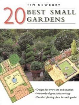 Image of 20 Best Small Gardens by Tim Newbury Paperback