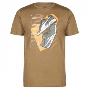 Puma Sneaker QT T Shirt Mens - Olivine