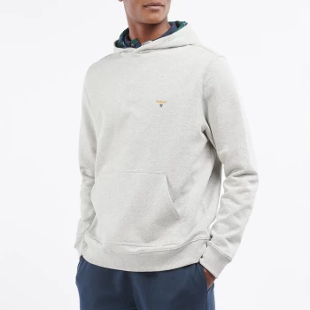 Image of Barbour Mens Campus Hoodie - Grey Marl - XL