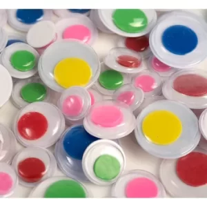 Image of Rapid Coloured Wiggly Eyes Pack of 100