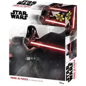 image of Star Wars Darth Vader 3D Puzzle 500 Piece