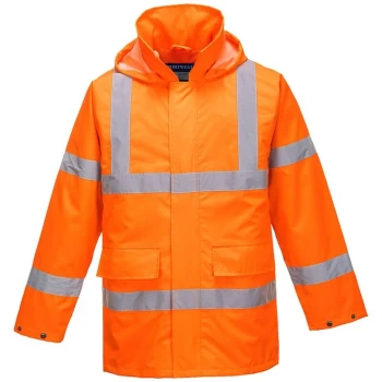 Image of S160ORRXL - sz XL Hi-Vis Lite Traffic Jacket - Orange - Portwest