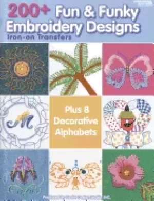 Image of 200 fun and funky embroidery designs