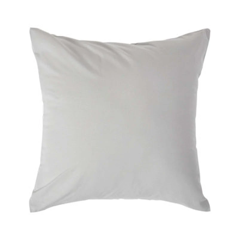 Image of Homescapes Continental Egyptian Cotton Pillowcase 200 TC, 40 x 40cm Silver
