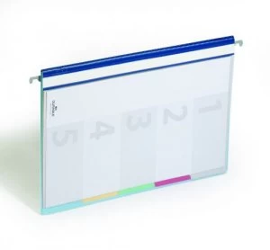 Image of Durable DivisoFlex Project File 15mm 150 Shts A4 Blue 255706