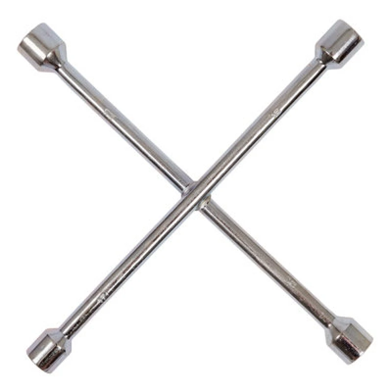 Image of 4 Way Wheel Wrench - Nut Car Brace Van Amtech Universal 17mm 19mm 21mm 23mm - 4 way wheel wrench nut car brace van amtech universal 17mm 19mm 21mm