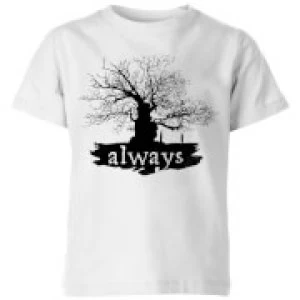 image of Harry Potter Always Tree Kids T-Shirt - White - 11-12 Years