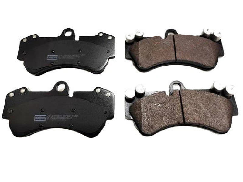Image of CHAMPION 573376CH Brake pad set prepared for wear warning indicator Brake Pad Set,disc brake (402)