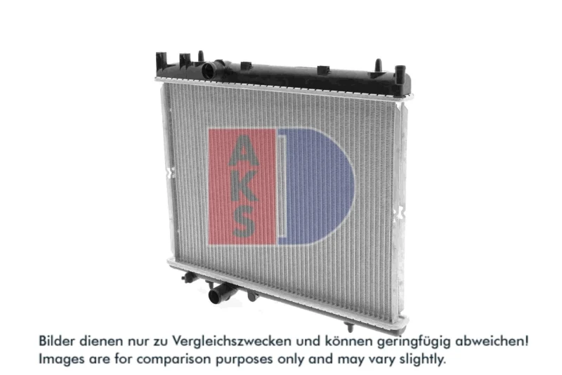 Image of AKS DASIS 160084N Engine radiator Brazed cooling fins Radiator,engine cooling (470)