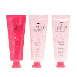 image of Grace Cole The Luxury Bathing Company Hand Cream 3 Piece Gift Set