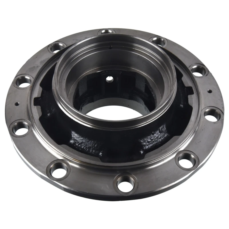 Image of FEBI BILSTEIN 179256 Wheel Hub Rear Axle, without wheel bearing Wheel Hub (653)