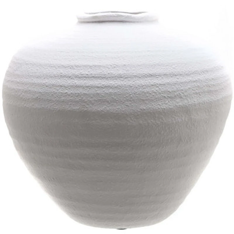 Image of Hill Regola Matt White Ceramic Vase HI-22247