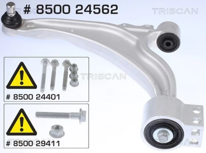 Image of TRISCAN Suspension arm TRISCAN 8500 24562