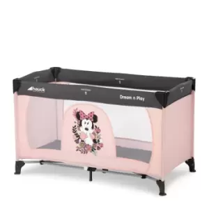 image of Hauck Disney Dream' N Play Travel Cot - Minnie Sweetheart