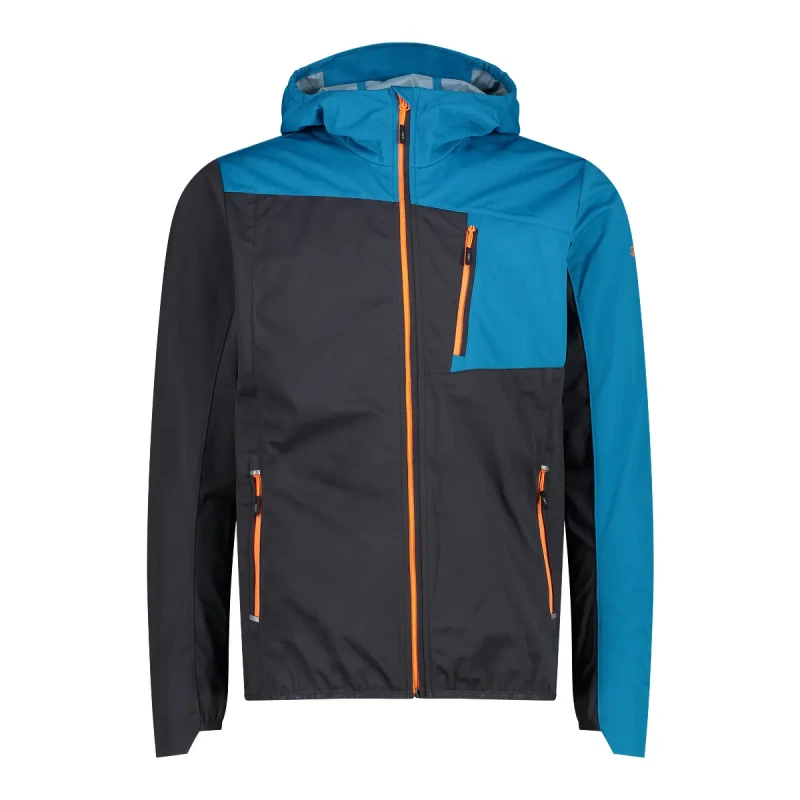 Image of CMP Waterproof hooded jacket CMP Bleu Male 50 33A6507-46UN
