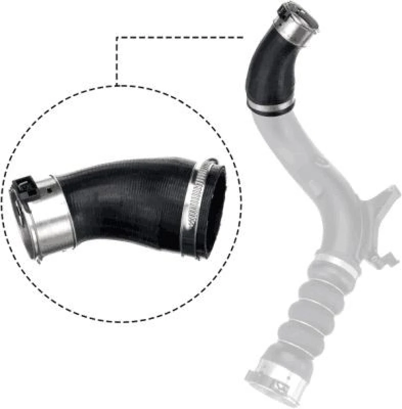 Image of GATES Charger intake hose GATES 09-1385