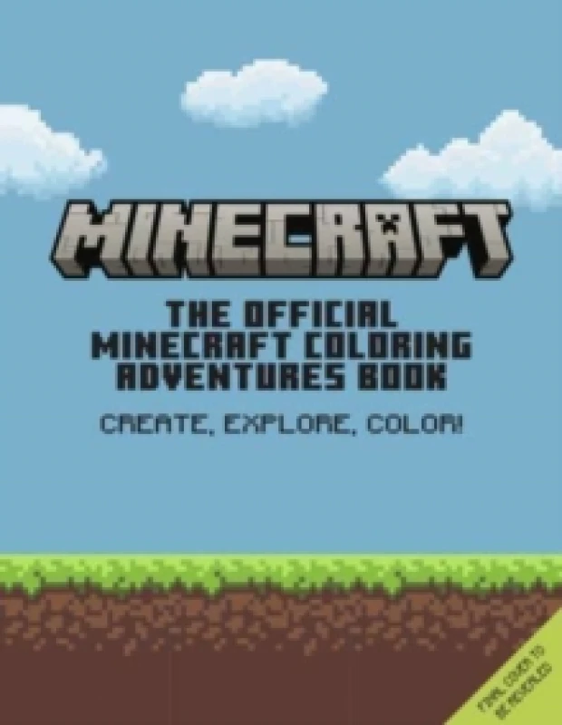 Image of The Official Minecraft Colouring Adventures Book Paperback / softback