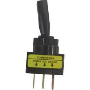 Image of SCI R13 61L ILLUMINATED RED Car Toggle Switch 20A Onoff