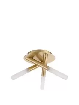 Image of Crux 3-Light Flush Ceiling Light