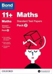 Image of Bond 11+: Maths: Standard Test Papers : Pack 2